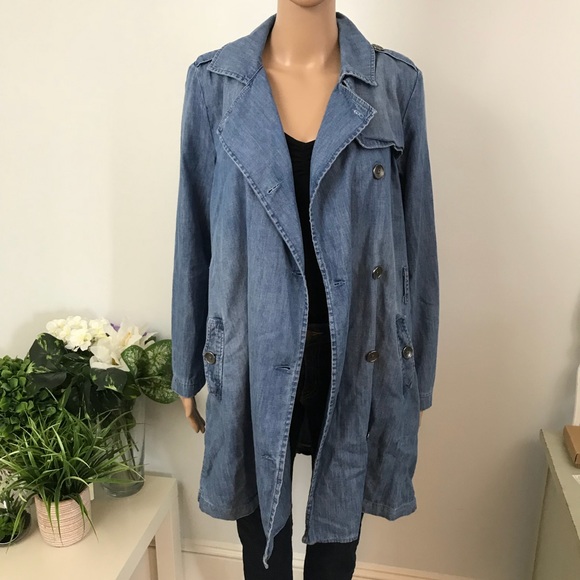 trench coat jean jacket